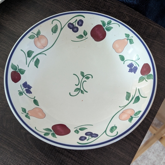 Princess House Other - Princess House Orchard Medley Soup Bowl EUC
